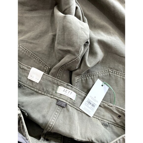 NWT American Eagle AE77 Premium Utility Pants in Olive - Picture 7 of 7